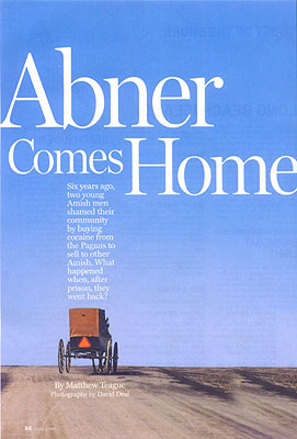 Abner Comes Home article cover for Super Lawyers Magazine