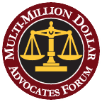 life member million dollar advocates forum and multi-million dollar advocates forum logos