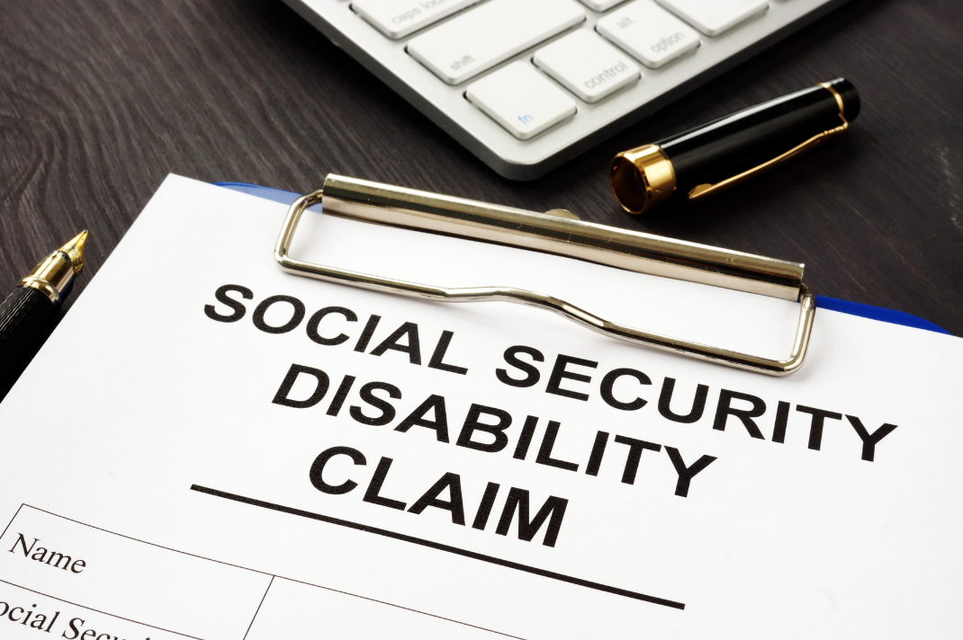 Social security disability claim contract